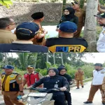 Bupati Pesawaran Tinjau Tanggul Roboh di Kecamatan Punduh Pedada
