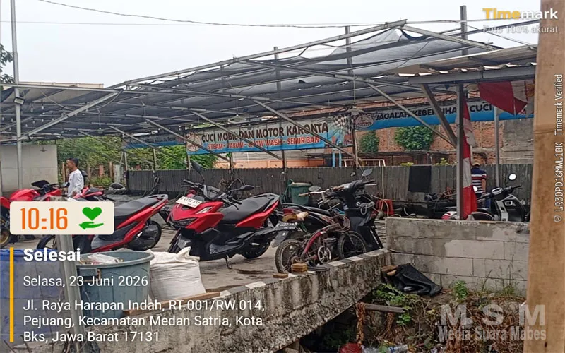 Diduga Berdiri di Lahan Irigasi, Usaha Cucian Kendaraan di Medan Satria Jadi Sorotan Warga