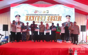Kapolda Kepri Hadir di Tengah Masyarakat Sekupang, Bawa Semangat Bhayangkara Lewat Nobar Piala Dunia dan Baksos