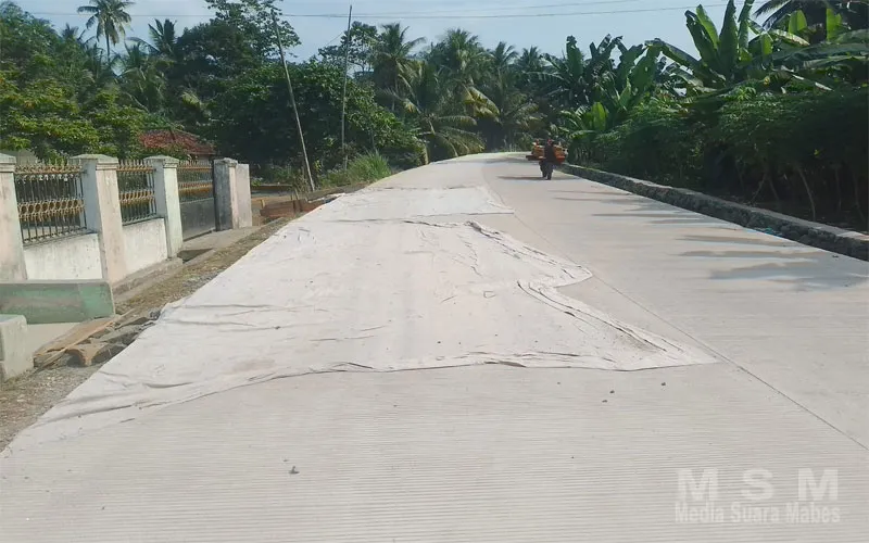 Kepala Desa Kota Jawa Revanaro Sampaikan Apresiasi Tinggi Atas Pembangunan Jalan Provinsi