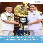 Wakasal Terima Kunjungan Kehormatan Commander of Navy Royal Brunei Navy