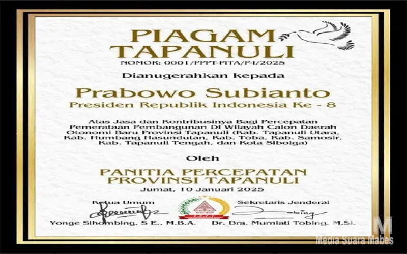 Dari Jejak Sejarah Menuju Pusat Pertumbuhan Baru Sumatera, PPPT: Provinsi Tapanuli Strategi Membangun Masa Depan Bona Pasogit