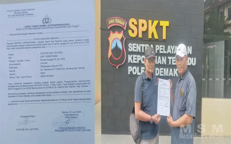 Geger! Baru Saja Dilantik, Oknum Kadus di Demak Langsung Dilaporkan ke Polisi Atas Dugaan Ancaman Pembunuhan!