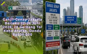 Update Terkini Ganjil-Genap Jakarta 2026: Cek Jadwal dan 28 Titik Akses Tol yang Wajib Dihindari