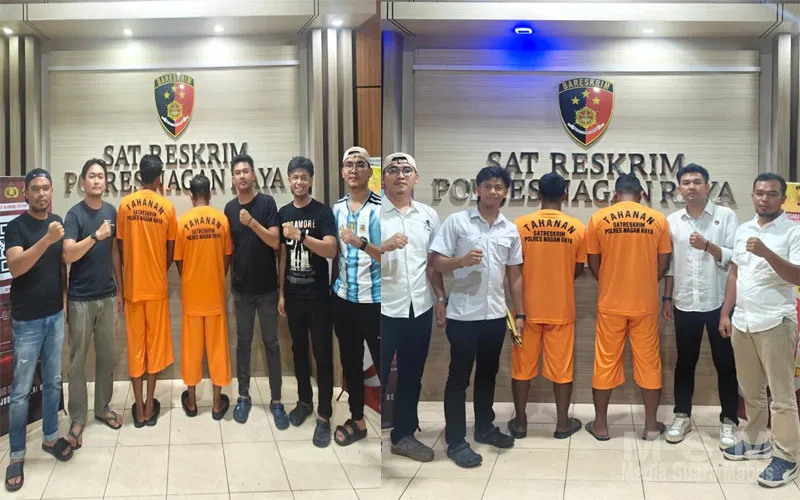 Satreskrim Polres Nagan Raya Amankan 2 Pelaku Penyalahgunaan 3.000 Liter Bio Solar