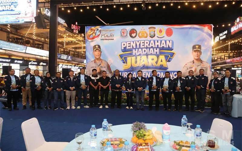 Wakapolda Kepri Tutup Turnamen Domino Kapolda Kepulauan Riau Cup 2026 Dalam Rangka Hari Bhayangkara Ke 80