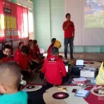Pererat Persatuan, GPD Alur Barito Gelar Nobar Uruguay vs Spanyol di Desa Ipu