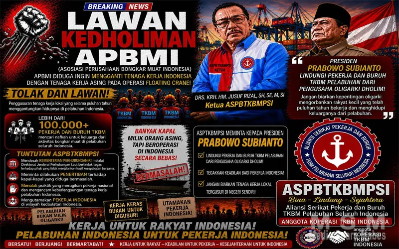 Kemenhub Tegaskan APBMI Wajib Gunakan Tenaga Kerja TKBM Koperasi Pelabuhan