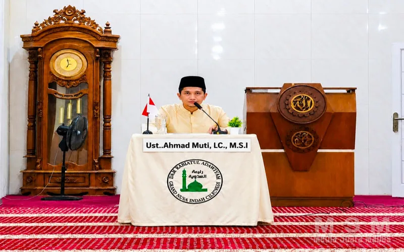 Kajian Kitab Al Adzkar Imam An-Nawawi: Ustadz Ahmad Muti Ajak Jamaah Perbanyak Syukur, Jaga Hati dan Perkuat Ukhuwah Islamiyah