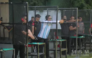 Polda Kalbar Gelar Lomba Menembak Hari Bhayangkara ke-80, Asah Profesionalisme Personel