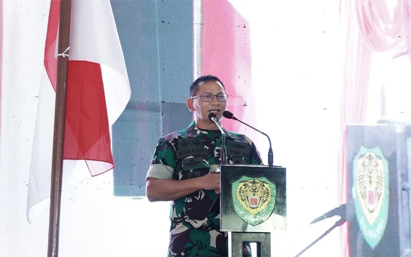 Pangdam III/Siliwangi Bekali Wawasan Kebangsaan kepada Siswa SPPI KDKMP dan KNMP di Dodik Belanegara Rindam III/Siliwangi