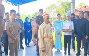 Kajati Sulut Disambut Adat dan Kehormatan Forkopimda Talaud, Wujud Sinergi Penegakan Hukum di Perbatasan