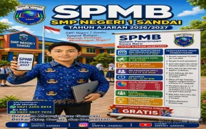 SPMB SMP Negeri 1 Sandai Resmi Dibuka, Pendaftaran Segera Dimulai
