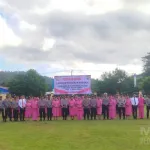 53 Personel Polres Raja Ampat Naik Pangkat, Kapolres AKBP Jems O. Tegai: Jadikan Motivasi Tingkatkan Pelayanan