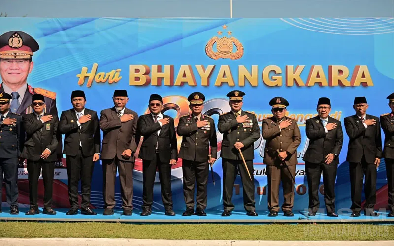 Gubernur Mahyeldi: Hari Bhayangkara Momentum Perkuat Sinergi Polri dan Pemda untuk Masyarakat
