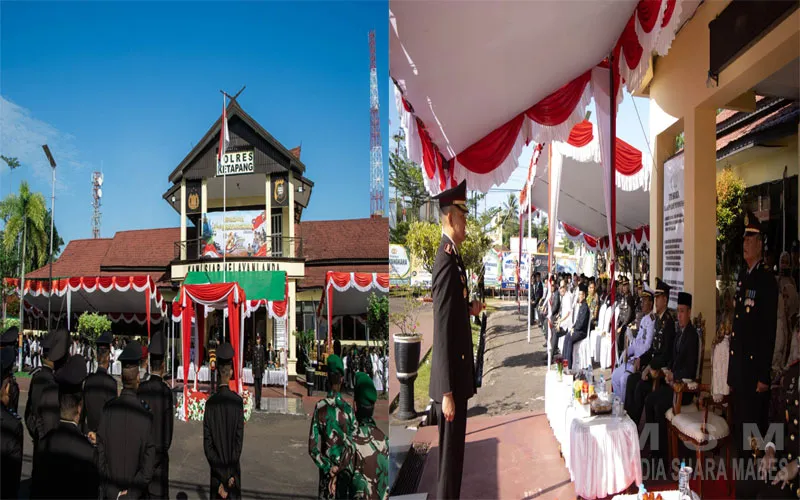 Kapolres Ketapang Pimpin Upacara Hari Bhayangkara Ke-80 Tahun 2026, Wujudkan Polri Presisi yang Semakin Dekat dengan Masyarakat