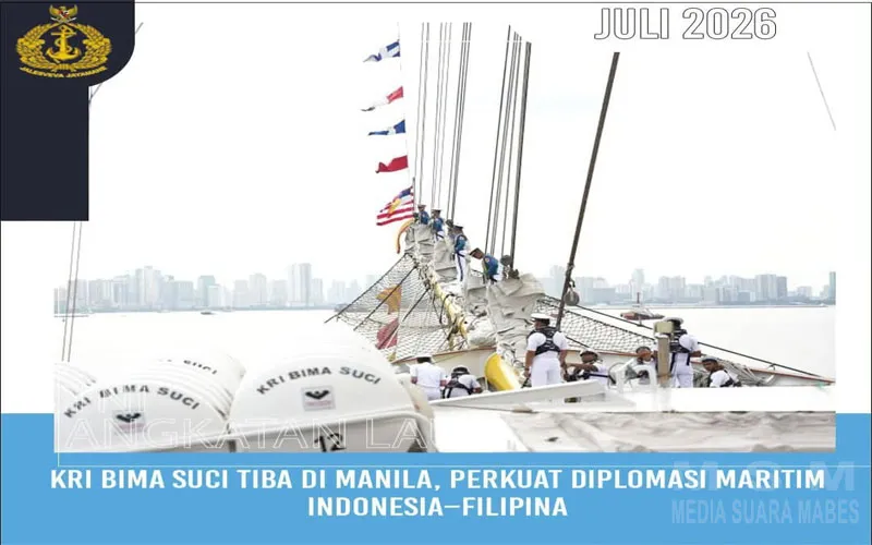 KRI Bima Suci Perkuat Diplomasi Maritim Indonesia di Filipina dalam Misi KJK 2026