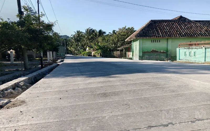Dua Camat Apresiasi Pembangunan Jalan Lintas Provinsi Yang Sudah Mencapai 80%