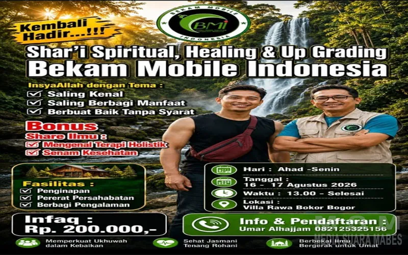Pelatihan Bekam dan Terapi Holistik di Bogor Digelar 16–17 Agustus 2026, Dipimpin Umar Alhajjam