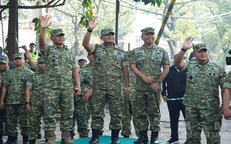 Pangdam III/Siliwangi Lepas 236 Calon Taruna Akademi TNI TA 2026 dari Bandung
