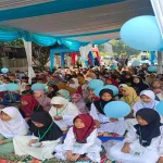 Tebar Kasih di Tahun Baru Islam 1448 H, Festival Anak Yatim DKM Masjid Rabiatul Adawiyah Cileungsi Berlangsung Meriah, 250 Anak Yatim Tersenyum Bahagia