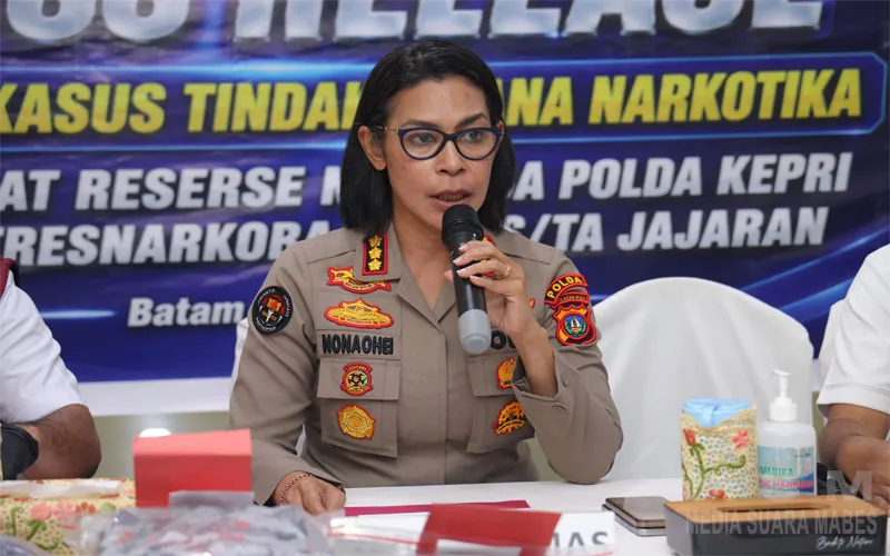 Ditresnarkoba Polda Kepri Berhasil Mengungkap 7 Kasus Narkotika Dalam Pekan Pertama Juli 2026