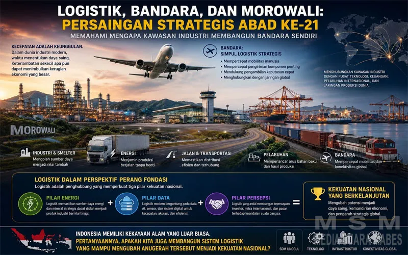 Logistik Jadi Kunci Daya Saing Bangsa, Brigjen TNI (Purn.) MJP Hutagaol Soroti Pentingnya Bandara dalam Ekosistem Industri Modern