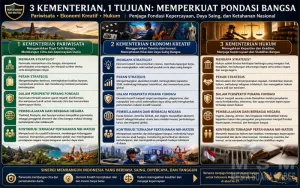 Perkuat Pertahanan Nir-Materi, Brigjen (Purn.) MJP Hutagaol Soroti Peran Strategis Pariwisata, Ekonomi Kreatif, dan Hukum