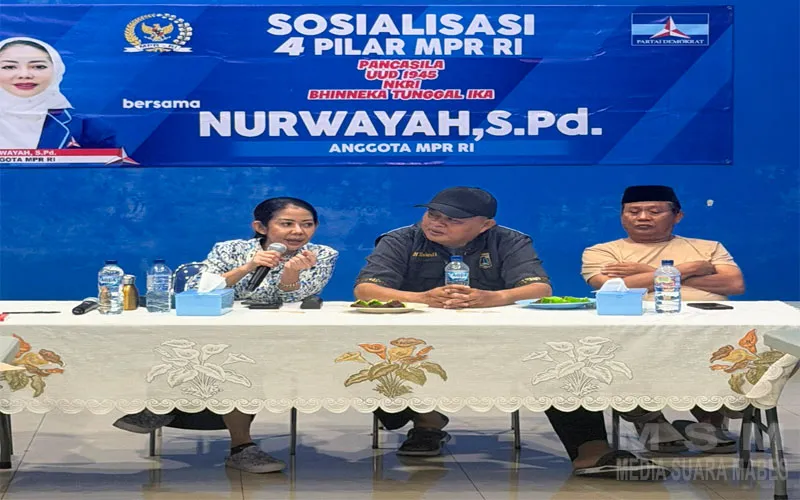 Anggota MPR RI Nurwayah Menggelar Kegiatan Sosialisasi Empat Pilar MPR RI di Kelurahan Lagoa