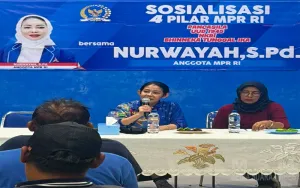Anggota MPR RI, Nurwayah, Menggelar Sosialisasi Empat Pilar MPR RI bersama Forum RT RW, Tokoh Agama dan Tokoh Masyarakat