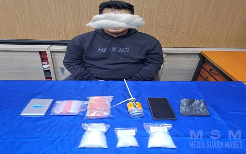 Gagalkan Peredaran 242 Gram Sabu Polda Bali Amankan Pria Asal Bogor Di Mengwi Badung