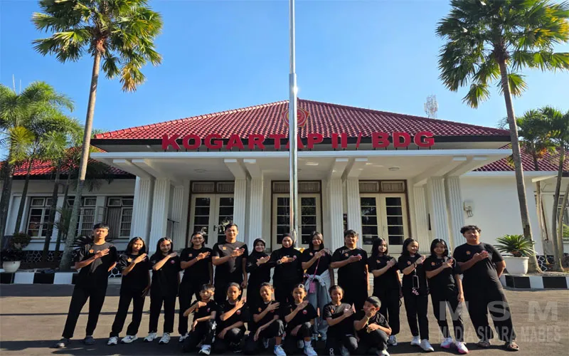 TIM Karate Binaan Kogartap II/Bandung Mengikuti Kejuaraan Nasional KASAU Cup 2026