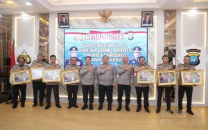 Polda Kepri Gelar Kenal Pamit Pejabat Utama, Perkuat Soliditas dan Pengabdian Kepada Masyarakat
