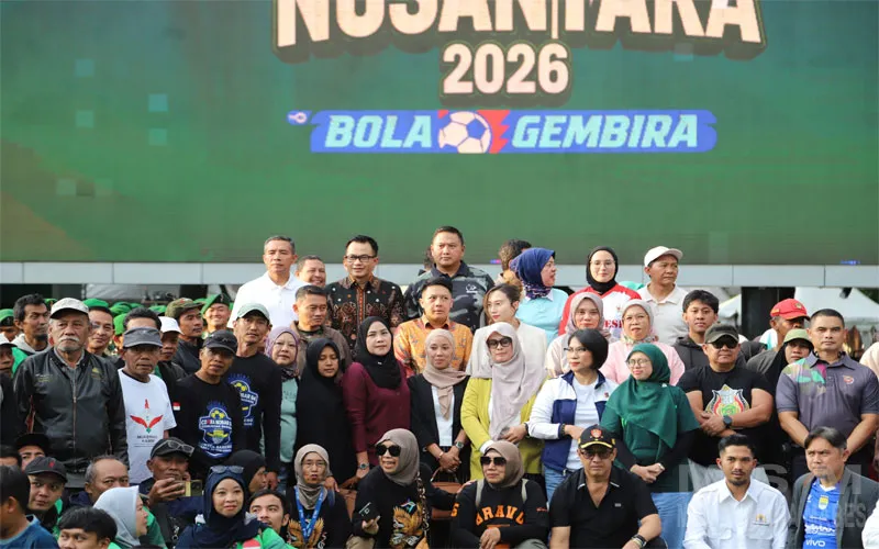 Kemeriahan Festival Rakyat Nusantara 2026 dan Bola Gembira di Makodam III/Siliwangi