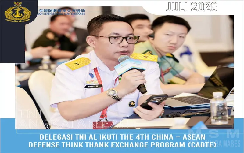 TNI AL Dorong Konsep Hybrid Maritime Security Governance di Forum Pertahanan China-ASEAN 2026