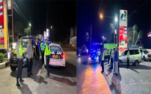 Antisipasi Balap Liar, Polres Jepara Gelar Patroli Skala Besar pada Minggu Dini Hari