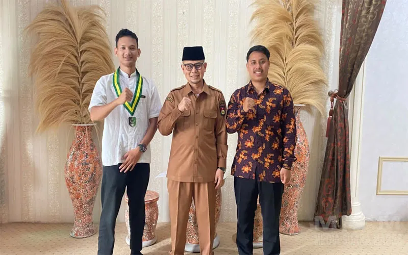 Wakil Wali Kota Bukittinggi Siap Dukung SEMMI Bukittinggi Ikuti Kongres Nasional di Banten