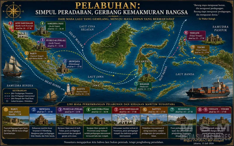 Pelabuhan: Simpul Peradaban, Gerbang Kemakmuran Bangsa