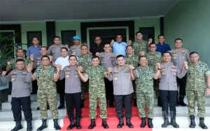 Perkuat Soliditas TNI – Polri, Kapolda Kalbar Silaturahmi Kepada Pangdam XII/Tanjungpura