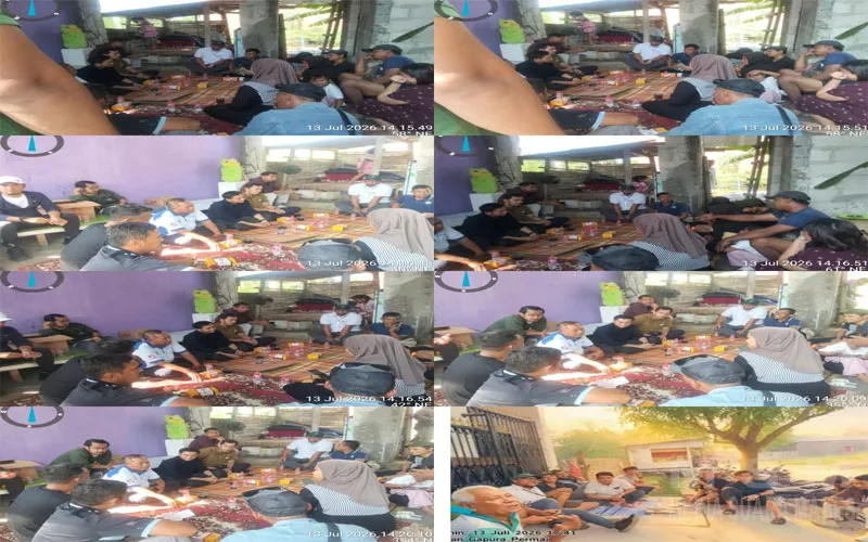Warga Kapling Gapura Kembali Gelar Aksi demo di Tower 21 SUTT, Tuntut Ganti Rugi dan Pencairan Dana CSAR