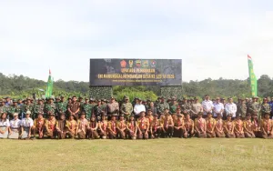 Kapolres Humbahas Hadiri Pembukaan TMMD Ke-129 Tahun 2026, TNI-Polri Bersinergi Dukung Pembangunan Desa