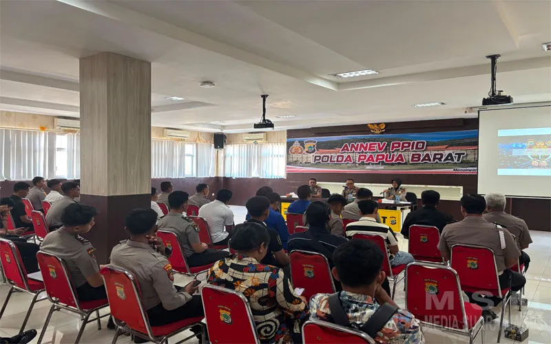 Polda Papua Barat Gelar Anev PPID Satker Triwulan I Tahun 2026