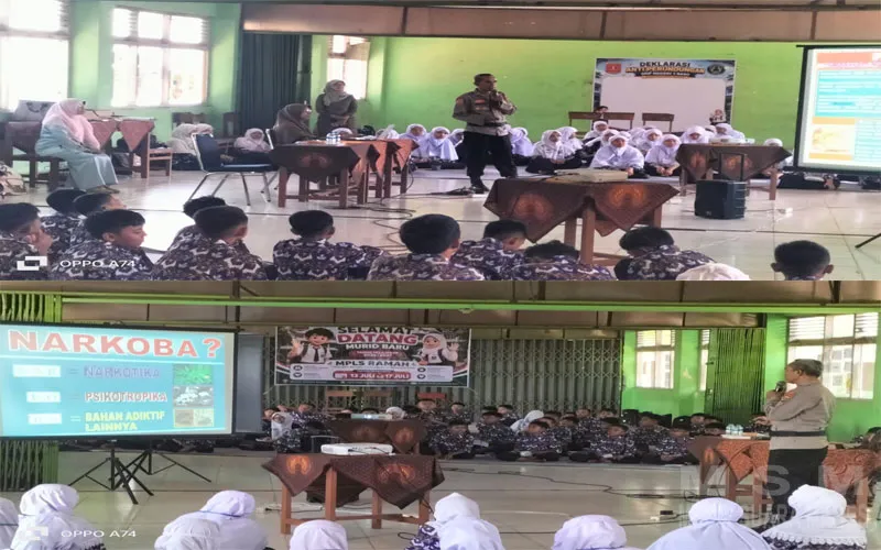 Iptu Sepdiansyah, Wakapolsek Baso Edukasi Anti Narkoba Di SMPN 1 Baso: Selamatkan Generasi