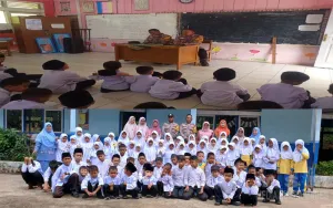 Bhabinkamtibmas Polsek Tilatang Kamang Jalankan Instruksi Pimpinan, Penuh Dedikasi Edukasi Siswa SDN 19 Halalang