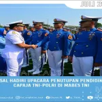 Kasal Hadiri Penutupan Pendidikan Capaja TNI-Polri, 1.173 Perwira Muda Siap Mengabdi untuk Indonesia Emas 2045