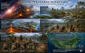 Brigjen TNI (Purn.) MJP Hutagaol Luncurkan Buku Bentang Peradaban Nusantara, Mengupas Sejarah Indonesia dari Sudut Pandang Geologi hingga Peradaban