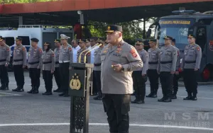 Pimpin apel perdana, Kapolda Kalbar Tekankan soliditas personil dan Siapkan Diri  Sebagai Polisi Penolong Masyarakat