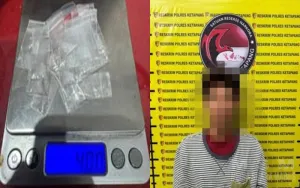 Simpan Sabu Dirumahnya, Seorang Pria Di Kecamatan Manis Mata Diamankan Polisi