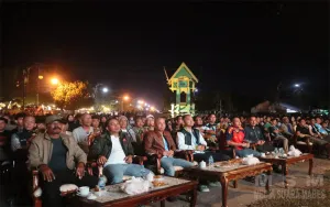 Polres Ketapang Gelar Nobar Final Piala Dunia 2026, Ratusan Warga Padati Taman Kedondong