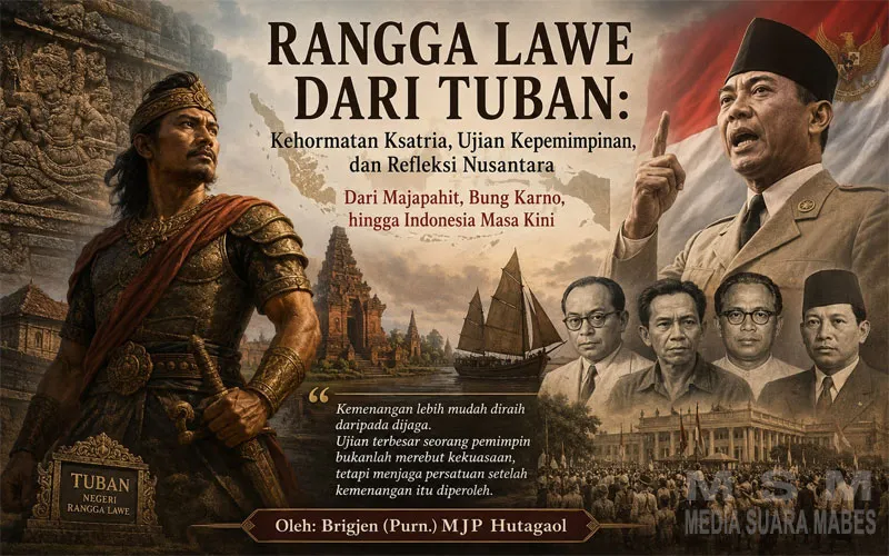 Rangga Lawe dari Tuban: Refleksi Kepemimpinan, Persatuan, dan Karakter Bangsa dalam Perspektif Sejarah